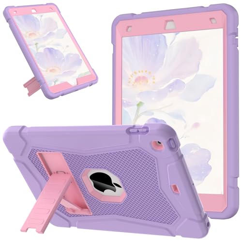 Étui iPad 10.2 pouces pour 9e 8e 7e génération avec protection antichoc et support multi-angle