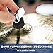 HANABASS 1set Drum Cymbal Antiskid Pads Set Felt Drum Accessory Cymbal Felt Kit for Set