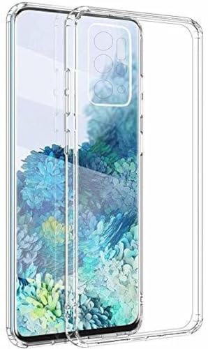 Image of COVERBLACK Soft Rubber Silicon Clear Back Cover Compatible Model for Samsung Galaxy S20 Plus 5G - Transparent