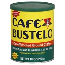 Cafe Bustelo Coffee Decaffeinated 10oz Can 5 Pack