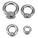 Produktbild Industrial Hardware M3 M4 M5 M6 Ringform Lifting Augenmutter weibliche 304 Edelstahl Ringmutter (Farbe: M4)