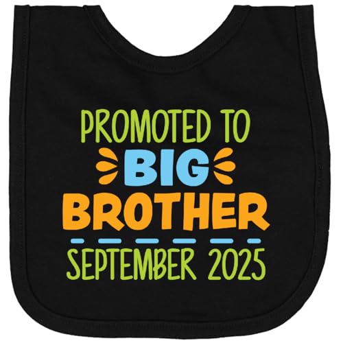 inktastic Promoted To Big Brother September 2025 Newborn Bib