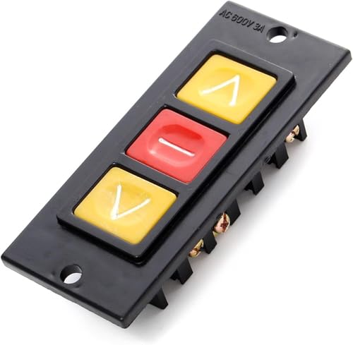 Interrupteur bouton volet roulant 3 touches pour store motorisé