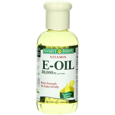 Nature's Bounty Vitamin E Oil Cover