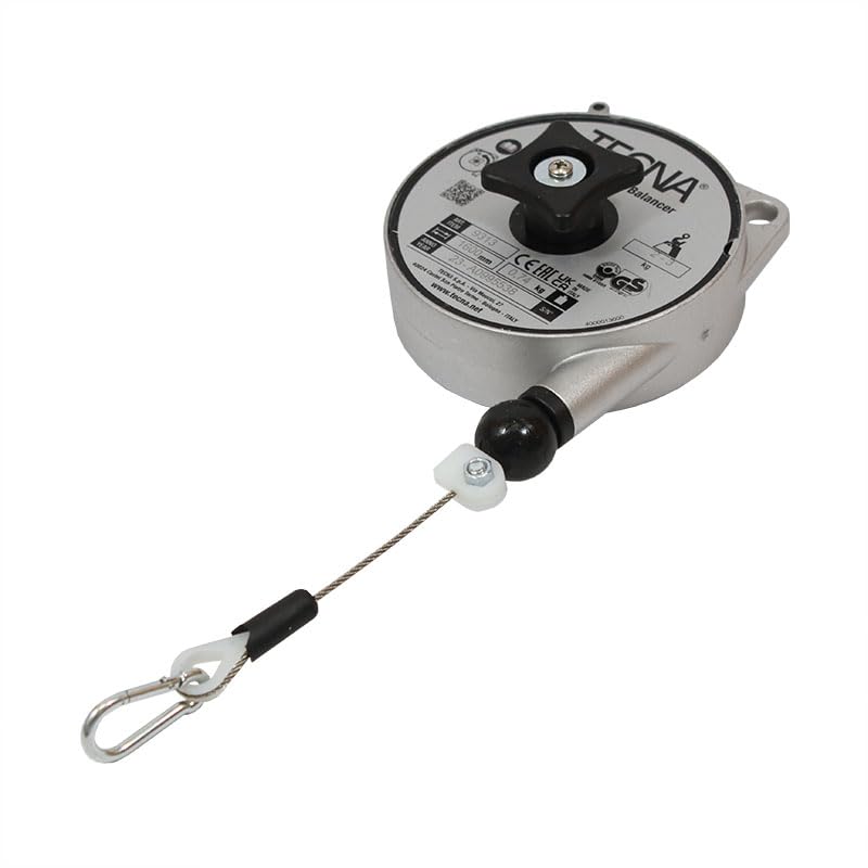 Einziehbarer Federzug, Einstellbarer Federzug Balancer, Federzug,Tool Balancer, Spring Tool Retractor,Werkzeugaufnahme 9313 TECNA 2-3kg 1600mm
