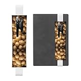 Trousse marque-page en cuir de pomme de terre : cette trousse est fabriquée en PVC, avec une texture fine, et a les fonctions d'un sac à stylo et d'un marque-page. Il peut stocker des stylos raisonnablement à l'intérieur, et peut marquer avec précision lorsqu'il est clipsé sur les pages d'un livre. Il est à la fois pratique et beau.