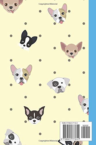 I Love Dogs Notebook: 6x9, 120 pages, Lined, Notepad, Jotter, Work book, Dog Book, Dog Lover, Puppy Book, Puppies - Image 2