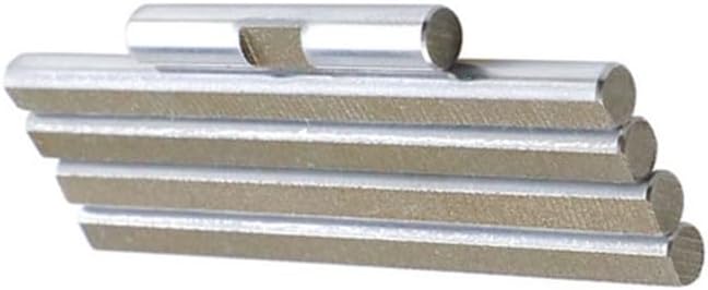 DAxis - Eje de rueda síncrono para impresora 3D, eje redondo D de 0.197 in, tolerancia negativa, ejes ópticos para Voron 2.4, eje redondo de metal