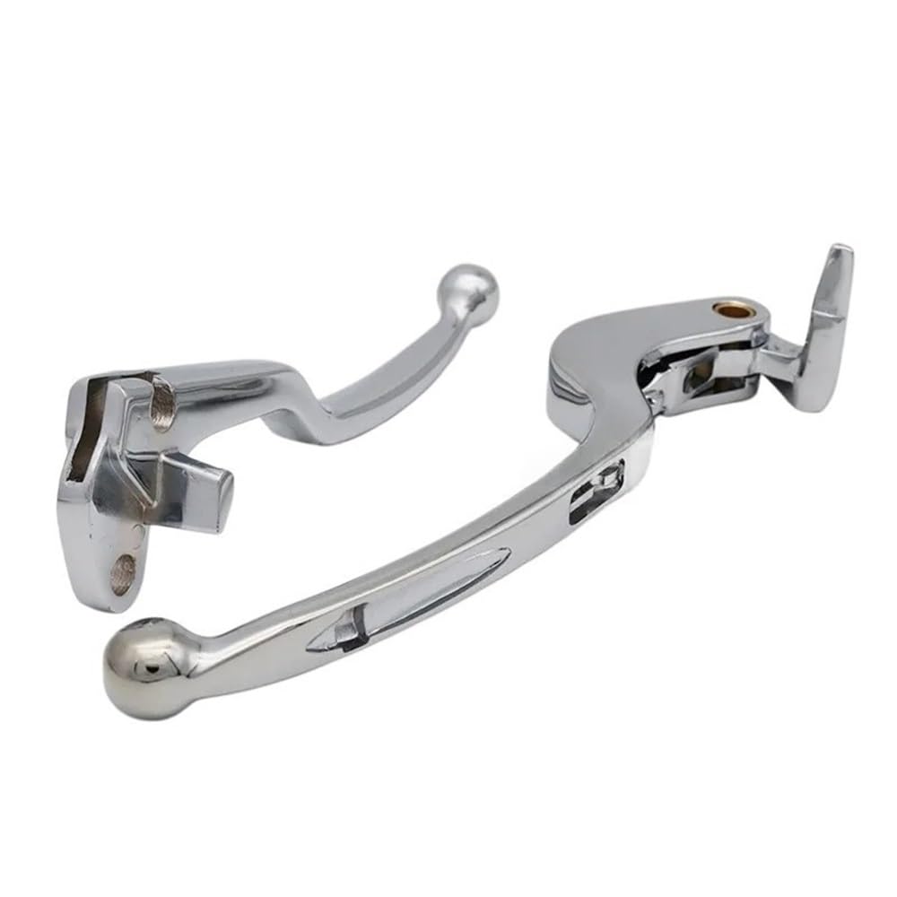 YZWHKL Brake Handle Lever Silver Motorcycle Aluminum Brake Clutch Levers Handle for GSXR 600/750 GSXR600 GSXR750 K4 K5 2004 2005