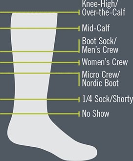 Darn Tough Vermont Men's 1/4 Merino Wool Sock Light Cushion Athletic Socks