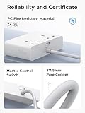 UGREEN Extension Lead with 4 USB Slots, 2 Way 2990W Max Multiple Plug with 1.5m Extension Cable, Compatible with iPhone 17/16/15/14, iPad Pro/Mini, Suitable for Home/Office, White - Image 4