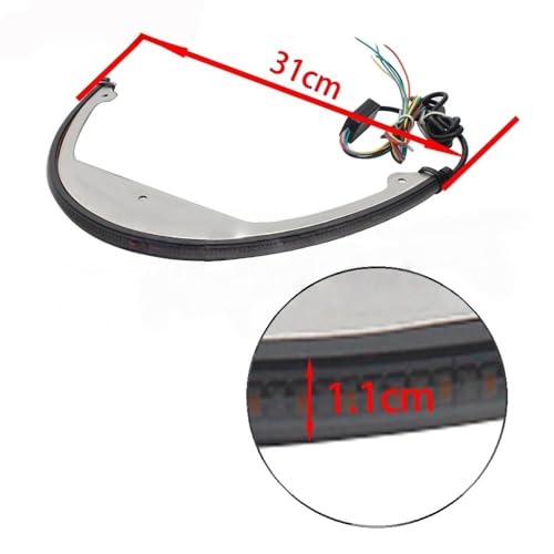 Kit de luces traseras LED con intermitentes para Boulevard M109R 6