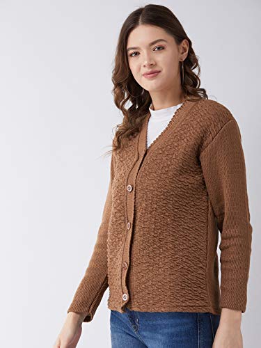 Image of Pivl V Neck Casual Women Sweater /Cardigan for Winter