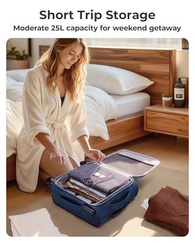 BAGSMART 16-inch Underseat Carry On