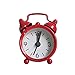 Produktbild HOT!Liusdh Tischuhren Wecker Mini Doppelglockenwecker, Klassik Wecker Clock mit Nacht Licht, lauter Alarm, kein Ticken, geräuschlos, Wecker große Zahlen,Red#2