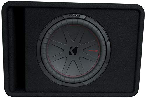 Kicker 48Vcwr122 Comp12 12" 1000W Car Subwoofer Bundle With Rockville Db12 2000 Watt Peak/500W Cea Rated Rms Mono 2 Ohm Amplifier Car Amp & Rockville Rwk41 Installation Wire Kit (3 Items) #TOP6