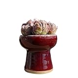 YOPI Premium Ice Crack Hot Pot Kiln – Vielseitiger Daumentopf for Gruppenessen(Rot)