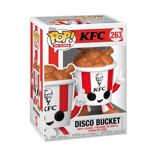 Funko Pop! Ad Icons: KFC - Disco Bucket - Collectable Vinyl Figure - Gift Idea - Official Merchandise - Toys for Kids & Adults - Ad Icons Fans - Model Figure for Collectors and Display