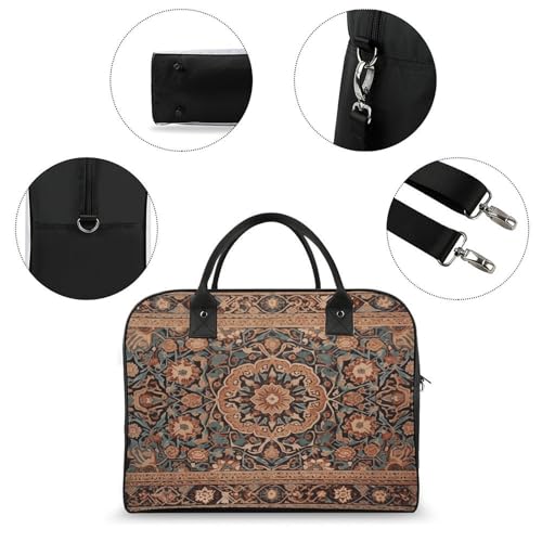 Maletín Oriental Antiguo Ligero para Laptop Unisex miniatura 6