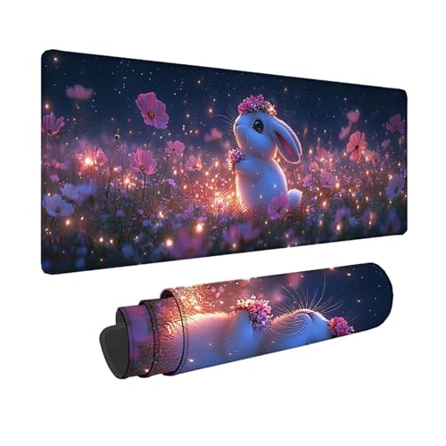 Tapis de souris XXL violet 1500x800mm hjw2601GV avec base antidérapante