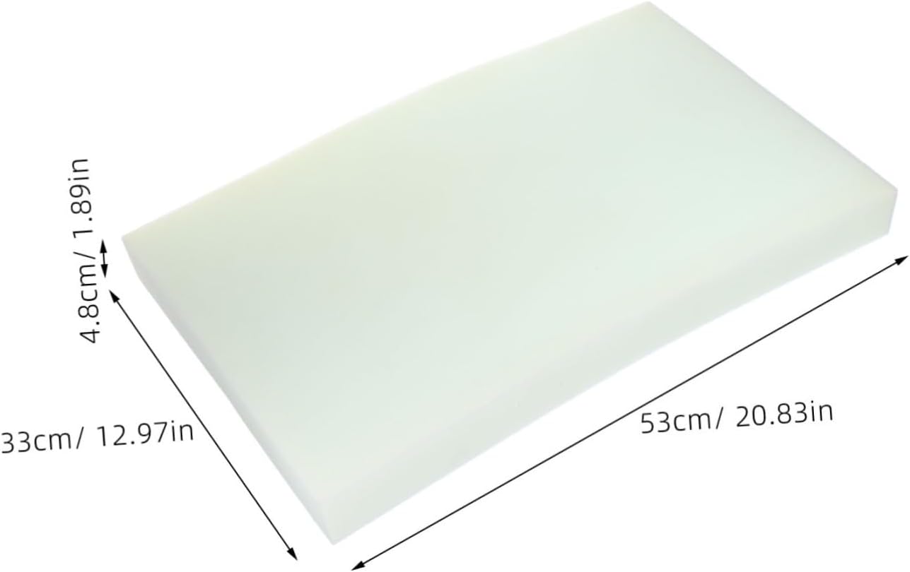 DIYEAH Thick High Density Pottery Foam Pad Absorbent Cushion for Pottery Projects Comfortable Workspace Table Mat Multipurpose DIY Foam Insert for Ceramics and Upholstery Tasks