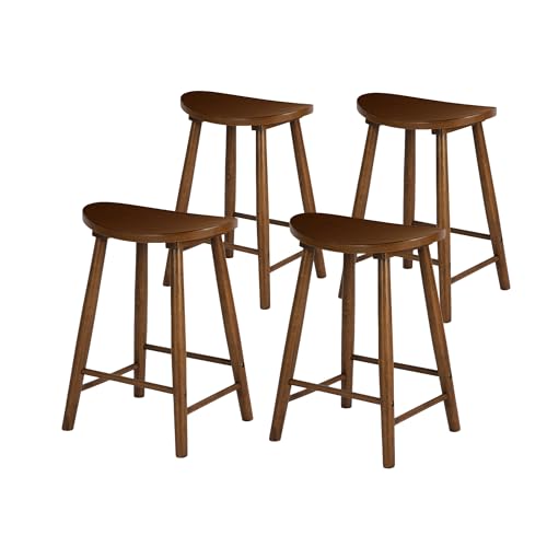 ARROWSTONE Nora Stool 25" Upholstered Counter Stool, Bar Stool with