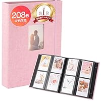 Amazon.co.jp: [革ICHI] チェキアルバム チェキ帳 208枚 大容量