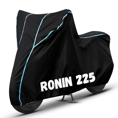 Image of Bike Cover for Ronin 225 100% Waterproof, Dustproof & Scratch Resistant| Fully Bottom Elastic UV Resistant Heavy Duty Body Cover | All Weather Outdoor Use