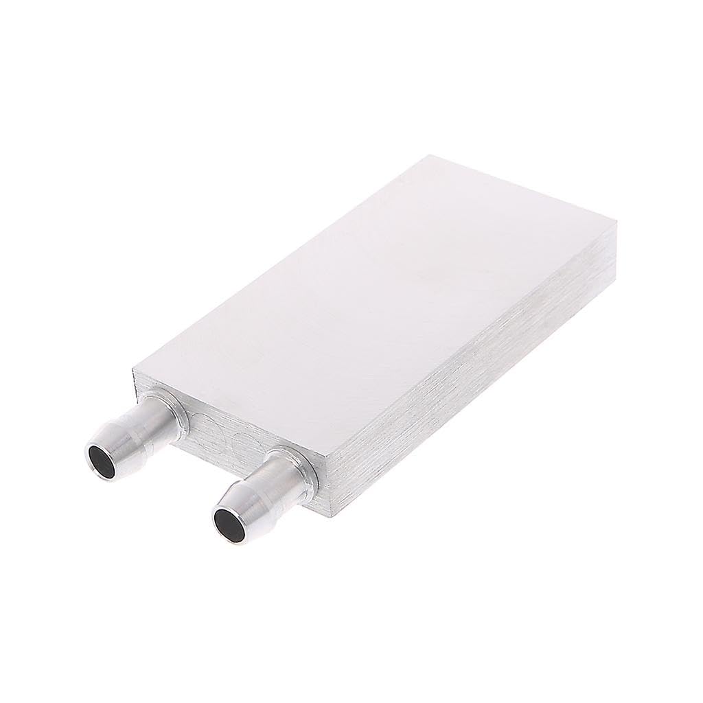 Aluminum Liquid/Water Cooling Block for Cooling PC Computer Graphics Card Electronics Peltier Laptop CPU GPU VGA RAM VRAM VRM IC LED MOSFET Transistor SCR - Pack of 1 (40X120 MM)