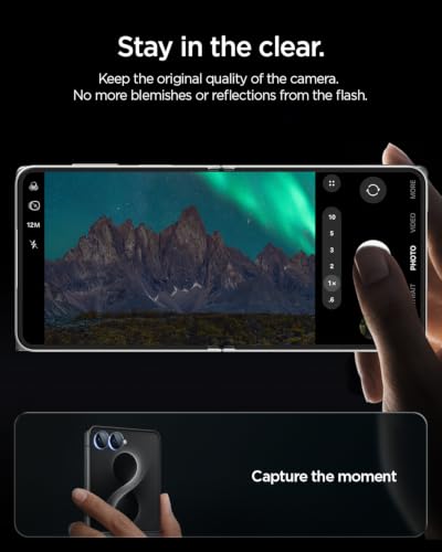 Image of Spigen Optik Pro Camera Lens Protector for Galaxy Z Flip 8 / Flip 7 [2P]