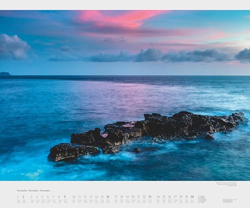 DUMONT - Das Meer 2026 – Naturfotografie von Roland Gerth – Wandkalender Querformat 60 x 50 cm für Meeresliebhaber: THE SEA · LA MER 2025