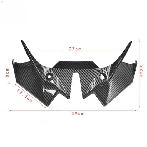 Plaque de guidage de carénage Z650 pour optimiser la stabilité du roadster