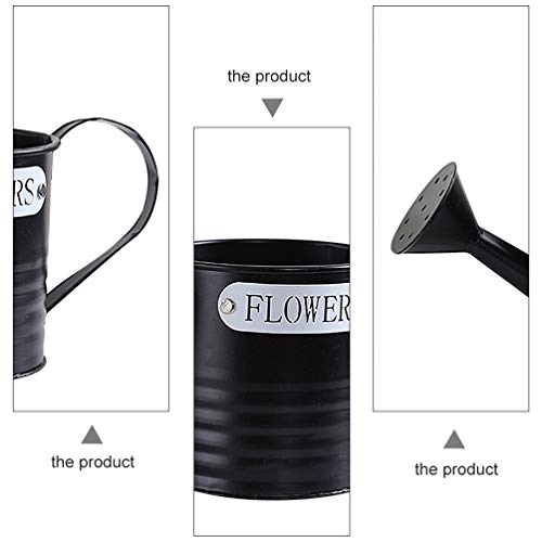 Hemoton 2 Unidades de Regador Pote de Metal para AspersÃ£o de Planta Frasco Spray para Bonsai Materi