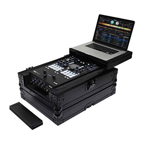 Odyssey NEW BLACK LABEL™, EXTRA DEEP, LOW PROFILE GLIDE STYLE™, UNIVERSAL CASE FOR 12" FORMAT DJ MIXERS