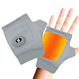 Heated Gloves - Fingerless Rechargeable Hand Warmer | Winter USB Heated Gloves | for Outdoor Work Cycling Skiing Computer Mountaineering Camping Hiking