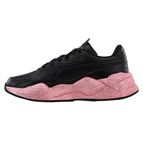 PUMA PUMA Womens RS X3 Glitz 372647 02 - Size 6.5W Black/Pink