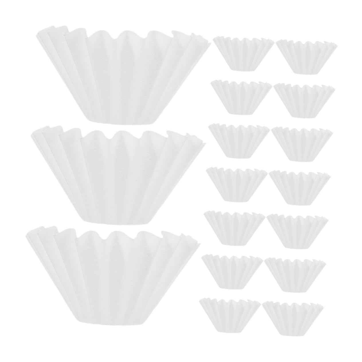 ABOOFAN 50Pcs Coffee Filter Paper for Espresso Compact Drip Filters for Hand Poured Coffee Convenient Lightweight Design for Home Office Use for Coffee Lovers