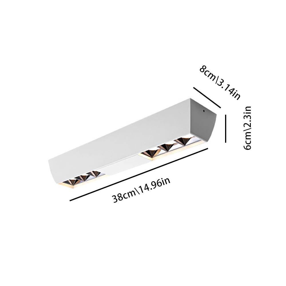 Faretti da incasso, faretti da soffitto, faretti da soffitto bianchi, faretti da superficie, illuminazione d'accento, faretti rettangolari da soffitto, faretti semi-incassati, faretti direzionali(3000