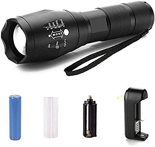 Clicks Brightest LED Torch (10 Watt,1000 lumens)