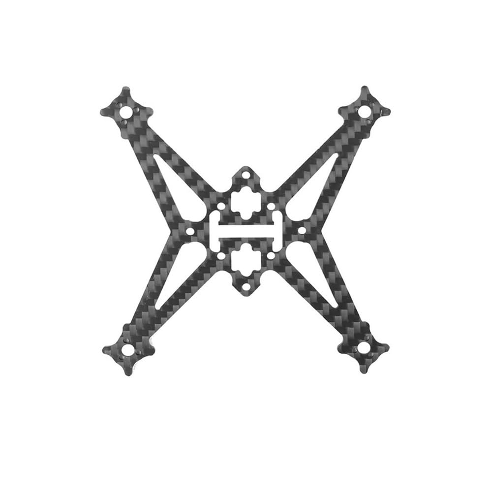 Kit de Marco for dron de Carreras FPV de 1 Pieza, Compatible con cuadricóptero con Distancia Entre Ejes de 105 mm, Soporte for batería y toldo.(Only Frame)