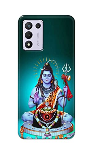 Image of Printed Hard Back Cover Case for Realme 9 5G Speed Edition | Realme 9 5G SE | Realme 9 SE 5G Back Cover (Lord Shiva) -1803