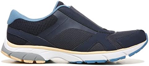 Vionic Women's Drift Samana Slip-On Active Sneakers- Supportive Walking Shoes That Include Three-Zone Comfort with Orthotic Insole Arch Support, Navy/Larkspur 6 Wide | Image 4