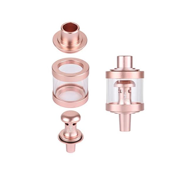 Camo Lite Shisha Set Aluminium Alu Rosegold 72 cm Hookah Wasserpfeife Steinkopfset Acryl Molassefänger 18/8 Schliff Base… – Bild 6