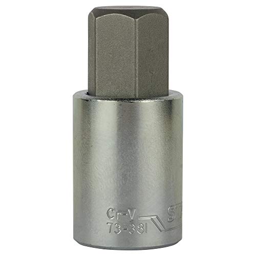 Image of Stanley Alloy Steel Stmt73381-8B 1 /2'' 19Mm Hexagonal Bit Socket