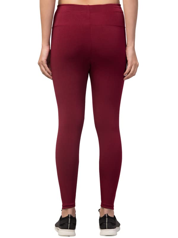 Image of BLUECON Gym wear Leggings Ankle Length Workout Pants | Stretchable Tights | Mid Waist Sports Fitness Yoga Track Pants for Girls & Women (Pack of 2)