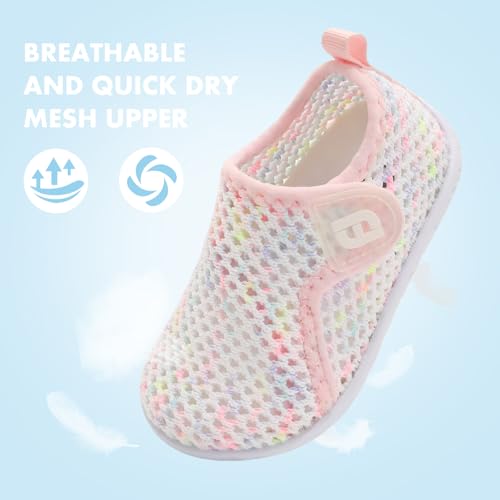 image for JOINFREE Baby Boys Girls Barefoot Swim Water Shoes Walking Sandals Sne