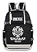Produktbild WANHONGYUE One Piece Anime Leuchtend Backpack Schultasche Student Laptoprucksack Rucksack mit USB-Ladeanschluss /3