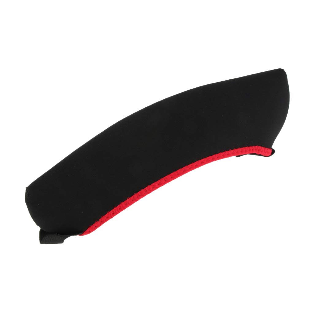 perfk Protettiva AntiGraffio Tappo Coperchio per Cannocchiale Telescopico, Nero Rosso