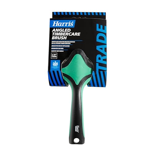Harris Trade Angled Timbercare Brush 4.75", Black - Image 3