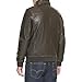 Levi's Men's Faux Leather Aviator Bomber Jacket (Regular & Big & Tall Sizes), Dark Brown/Sherpa Lined, XL